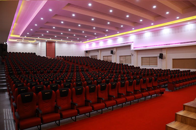 Stage and backdrop